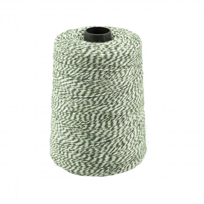 Barbante 250G Verde e Branco