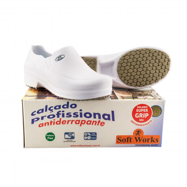 Sapato Branco Soft Work