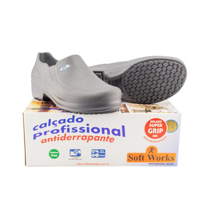Sapato Preto Soft Work 