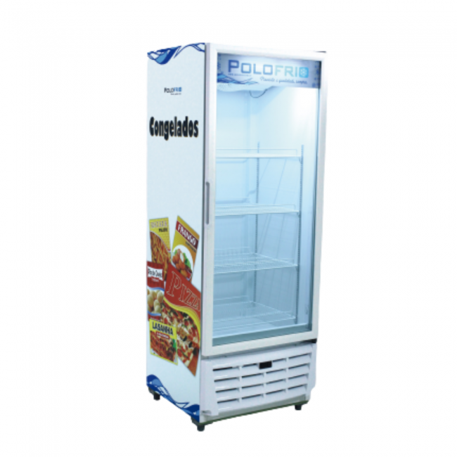 Expositor Visa cooler congelados 560L - POLOFRIO 